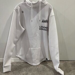 LEGENDS white hoodie. The Valley
